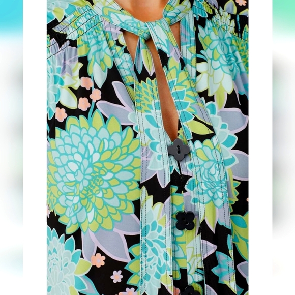 Kate Spade New York Dahlia Bloom Maxi Dress - Picture 5 of 11